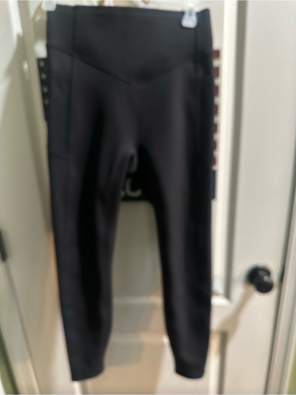 Halara Black High-Waist Athletic Lined Leggings
